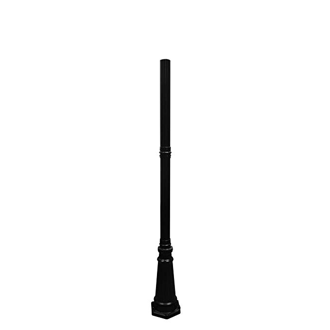 Gama Sonic Imperial Lamp Post, 79-Inch Height, Black Finish #GS-97SP