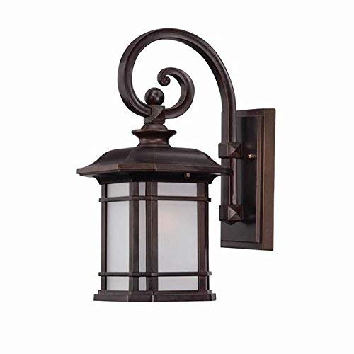 Acclaim 8102ABZ Somerset Collection 1-Light Wall Mount Outdoor Light Fixture, Architectural Bronze