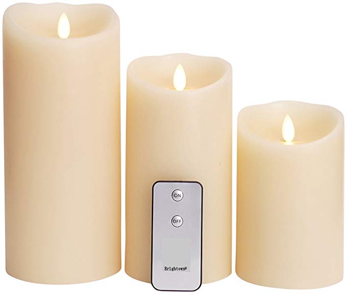 Set of 3 Flameless Candles: 3.5