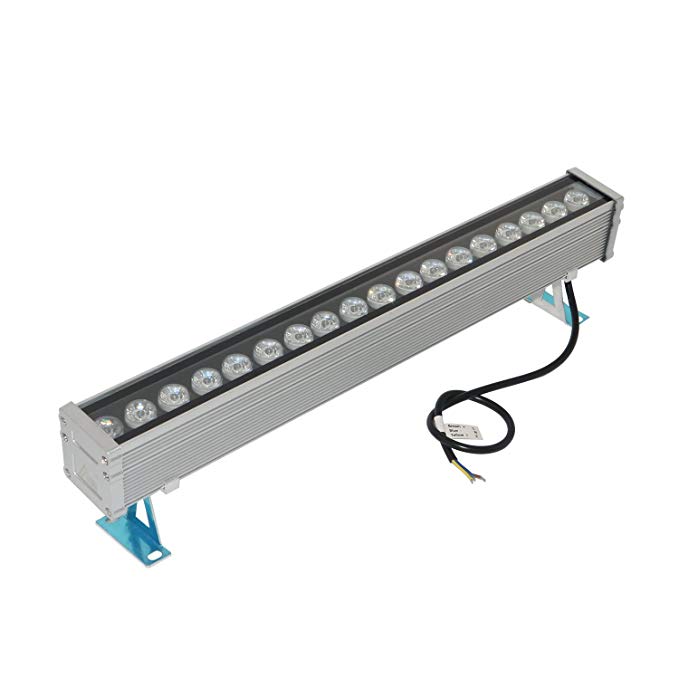 RSN LED Lighting Bar 18W 19.7in IP65 Waterproof 2 Years Warranty (Red)