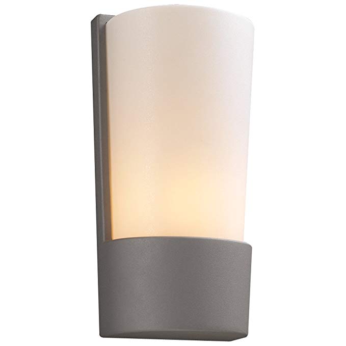 PLC Lighting 1721 SL Outdoor Fixture, Chimera Collection, Silver finish