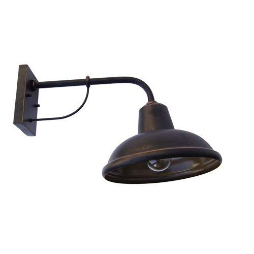 Y Decor EL94OR Modern, Transitional, Traditional, Rustic 1 Light Rustic Industrial Exterior Outdoor Light Fixture Oil Rubbed Bronze By Y Décor, Oil Rubbed Bronze, Brown