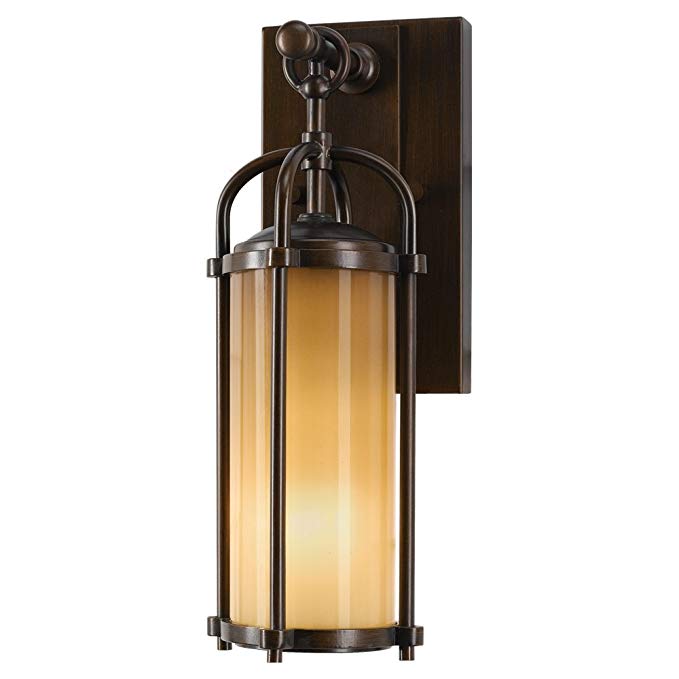 Feiss OL7600HTBZ-LED Dakota LED Outdoor Patio Wall Lantern, 1-Light, 14watts, Bronze (5