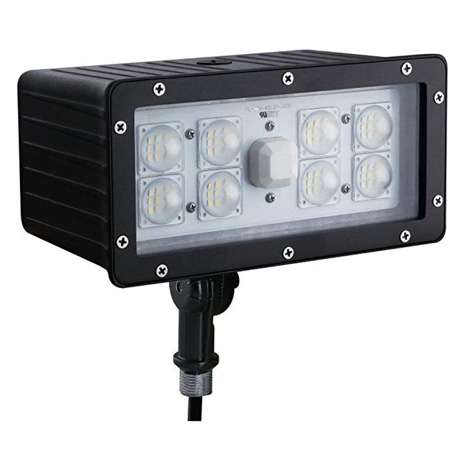 1000LED 45W LED Outdoor Flood Light Super Bright 4580lm Waterproof IP65 5000K AC100-277V UL DLC List For Wall,Garden,Backyard